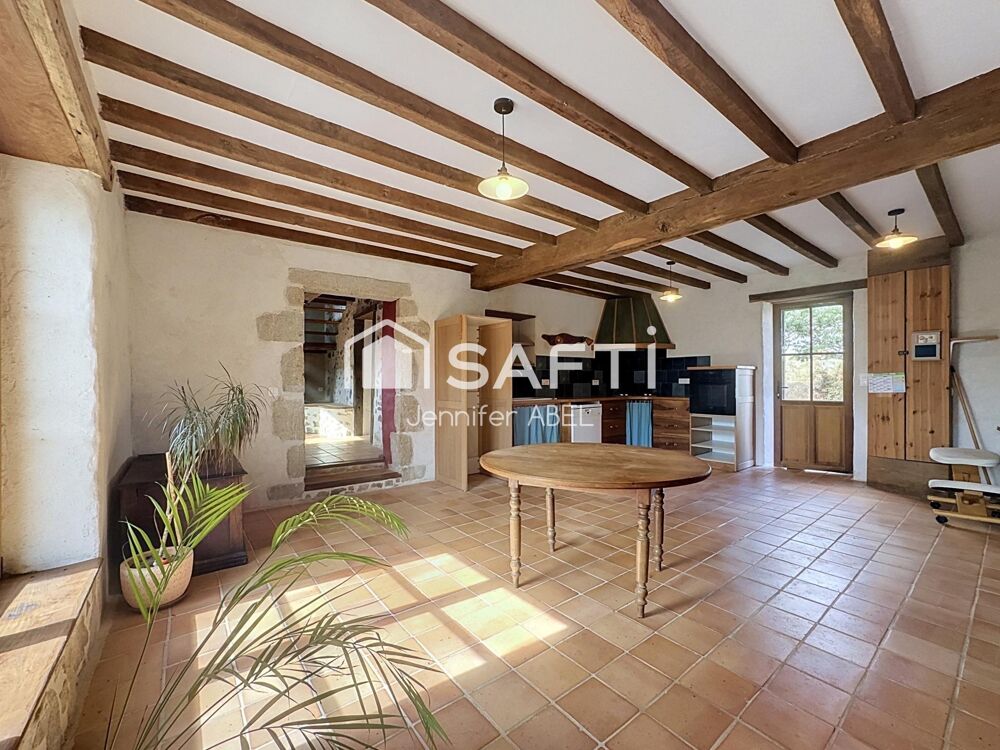 Vente Maison Ancienne fermette en pierre pleine de charme Lageon