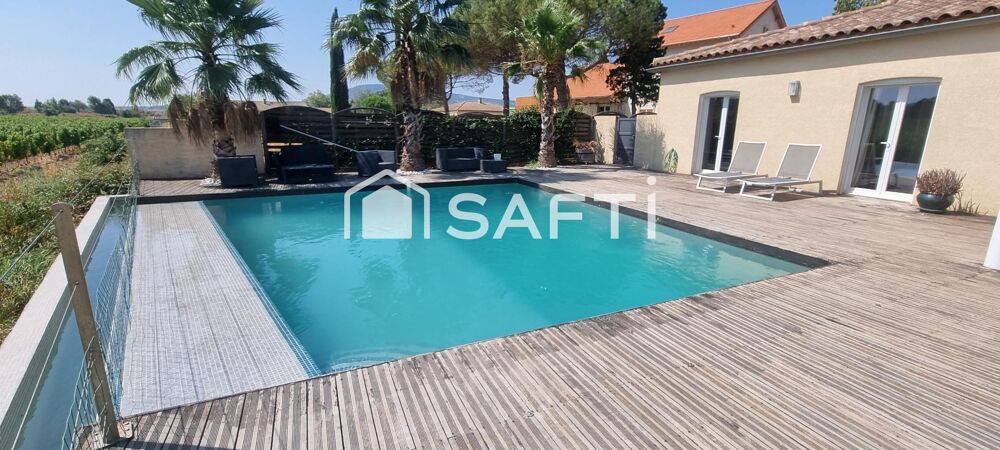 Pavillon familial,4 chambres,piscine,belle parcelle