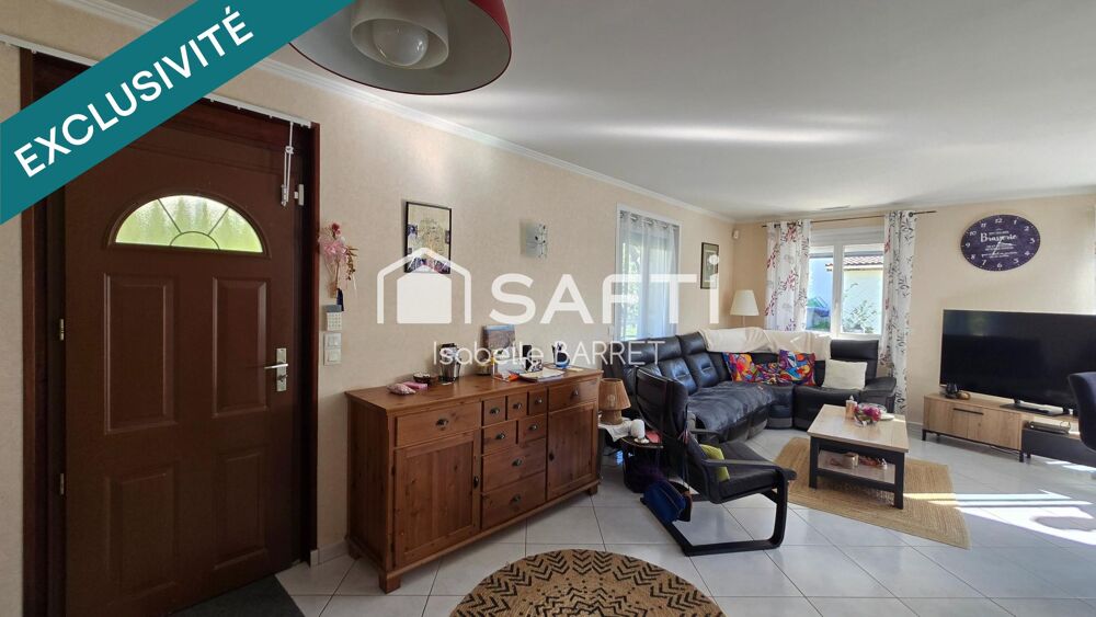 Maison familiale de plain pied avec piscine au calme absolu