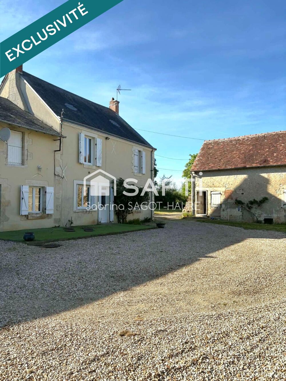 Vente Maison Corps de ferme isolé avec grange et grand terrain Chouday