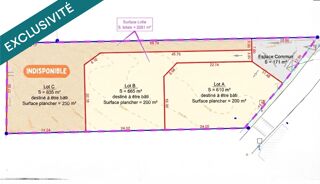  Terrain � vendre 665 m�