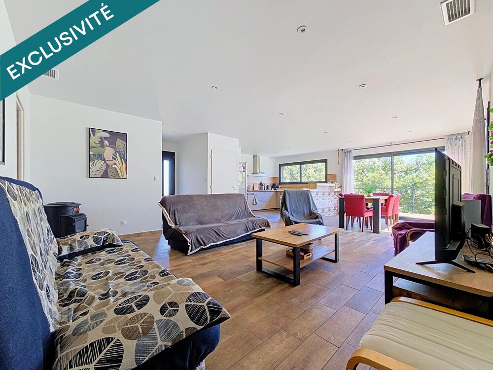 Vente Maison Une villa contemporaine de plain-pied offrant un cadre de vie absolument exceptionnel, avec vue dominante, calme total et aucun Le bousquet-d'orb