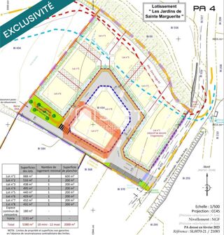  Terrain  vendre 432 m