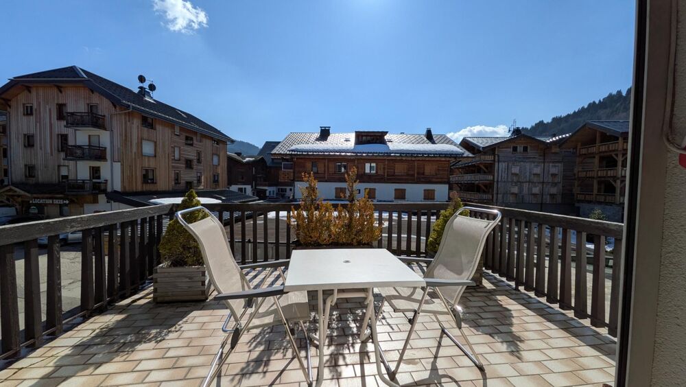 Appartement 2 pièces avec terrasse 15 m2 en plein centre de la station des Gets