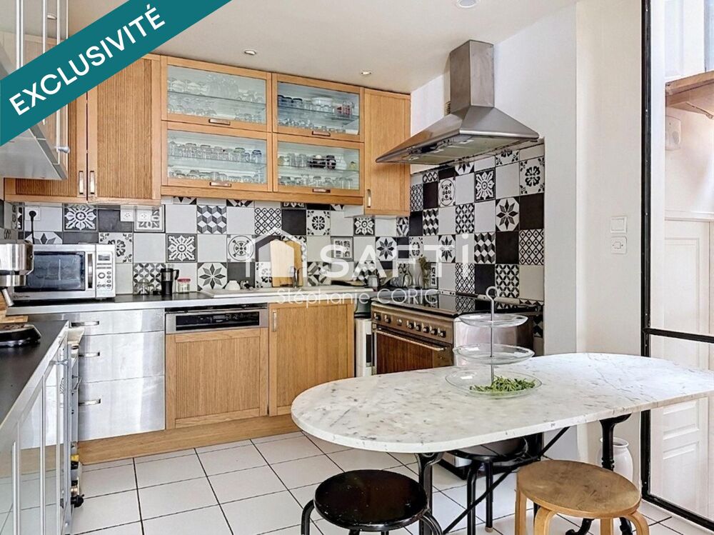 Vente Maison MAISON DE VILLE 7 PIÈCES + GRAND SOUS-SOL 55 M² Boulogne-billancourt