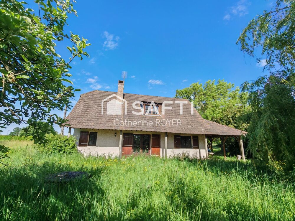 Maison ancienne rénovée sur 20000 m² de terrain