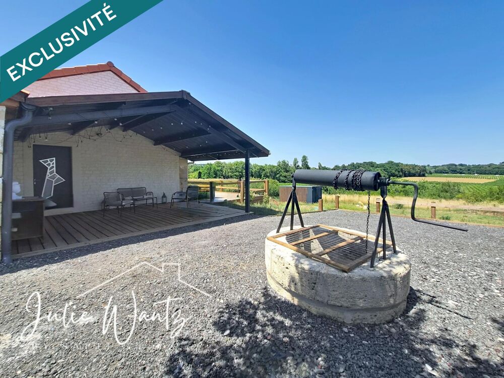 Grange entièrement rénovée avec vue imprenable