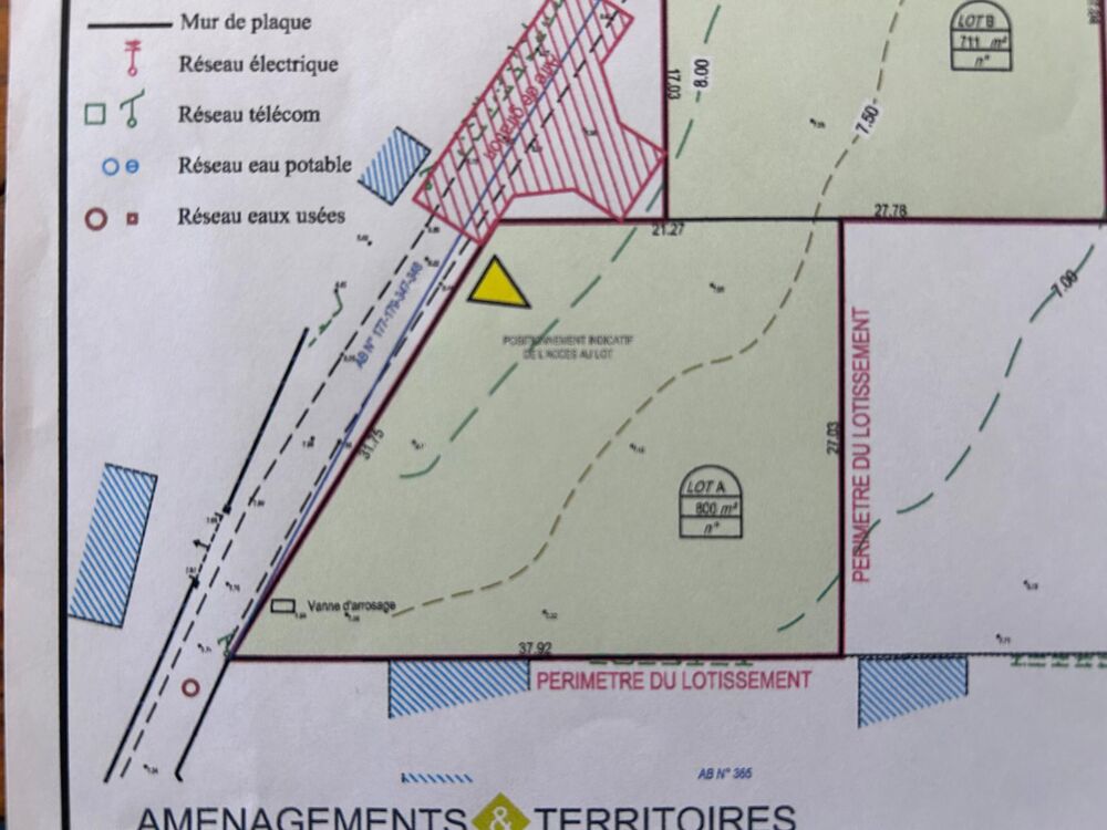 Vente Terrain DERNIERE OPPORTUNITE TERRAIN 1773 M2 PROCHE MER Santec