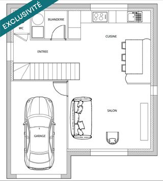  Maison � vendre 4 pi�ces 92 m�