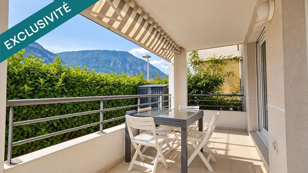 Vente Appartement SASSENAGE – T3  d' enviro 67 m² avec jardin  et terrasse Sassenage