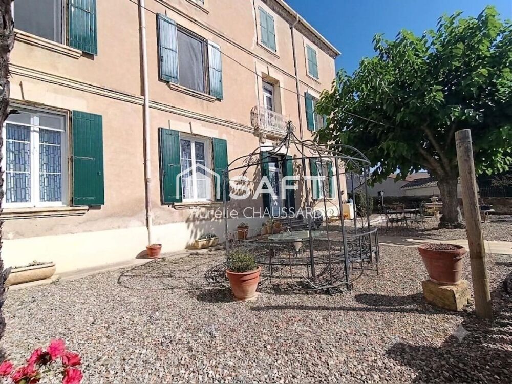 Vente Maison Maison de Maître 4 chambres piscine grange Ouveillan