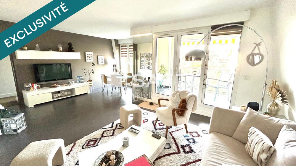Superbe appartement 4p dernier étage proche des bords de Marne