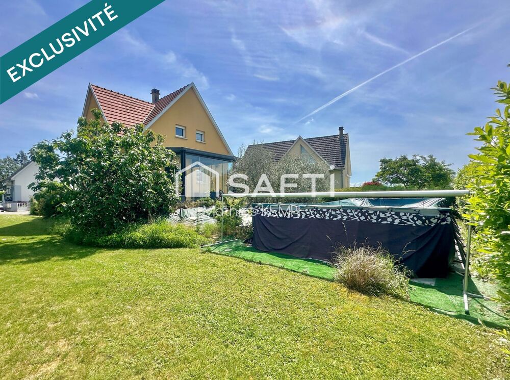MAISON CONTEMPORAINE 140m² - 604m² TERRAIN PISCINE