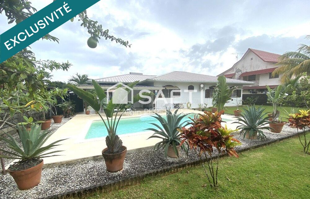 Vente Maison Villa T5 - Piscine ~123m2 hab / 1050m2 Lot. résidentiel Macouria