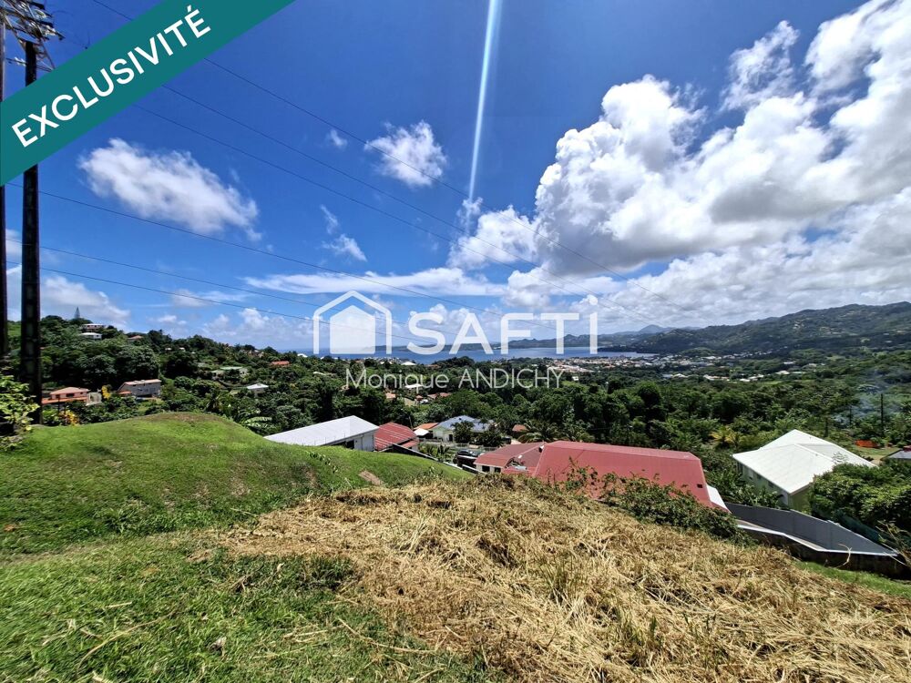 Vente Terrain Vue sur les îles du Robert : bâtissez votre rêve Le robert