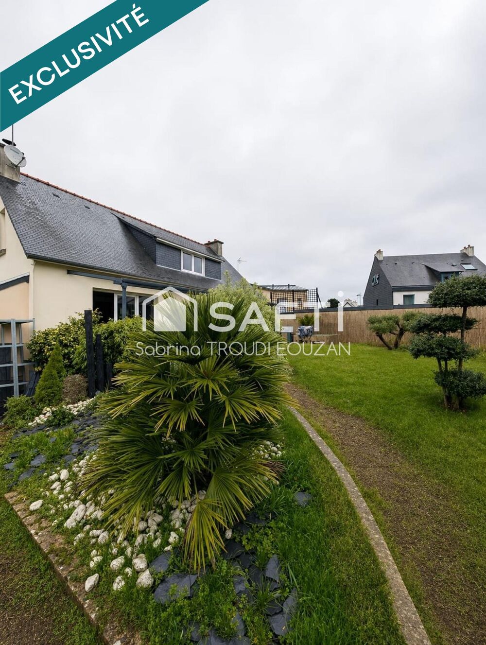 Maison Familiale -4 CHAMBRES -JARDIN CLOS