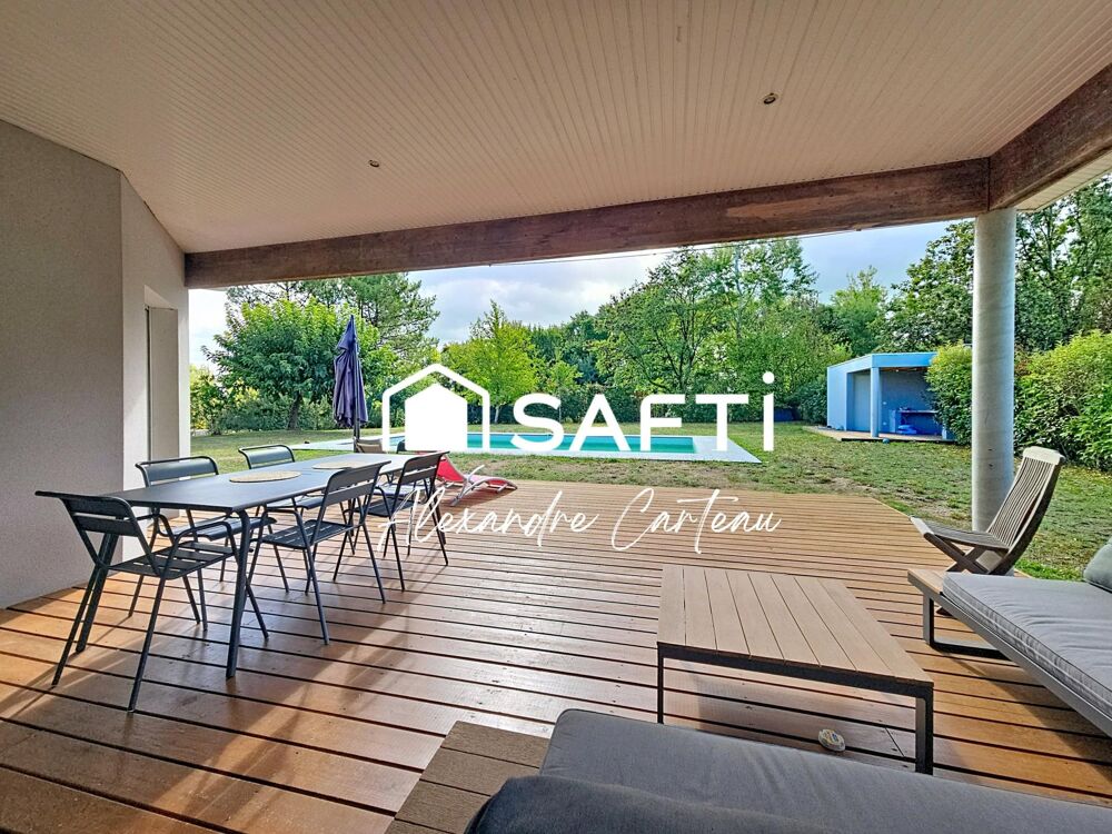 Maison 173 m² 4 chambres, piscine, grand terrain
