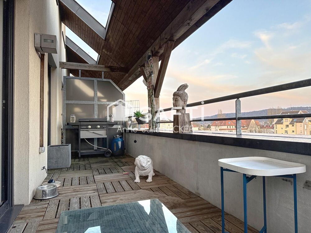 Superbe duplex avec terrasse filante