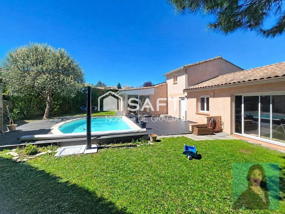 Vente Maison Superbe Maison T5 + bureau avec piscine + potentiel d'extension 40m2 Montgiscard
