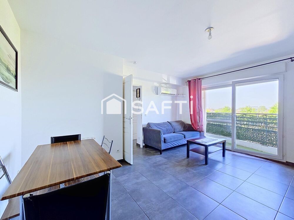 Vente Appartement T3 moderne balcon vue dégagée climatisation Vaulx-en-velin
