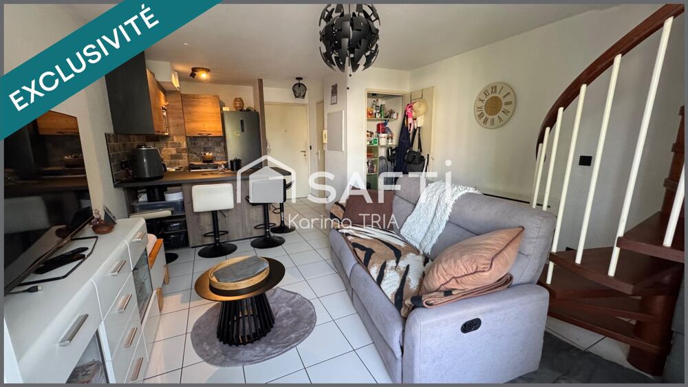 Vente Appartement Appartement duplex 2 pièces avec terrasse, balcon, piscine et parking Libourne