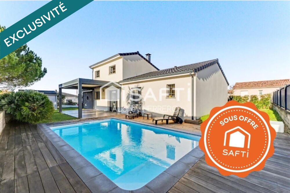 Maison T5 avec piscine à PECHBONNIEU