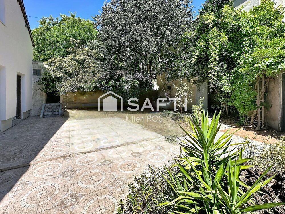 Vente Maison Rare à Maraussan : maison familiale 160 m² avec jardin, véranda, atelier et climatisation Maraussan