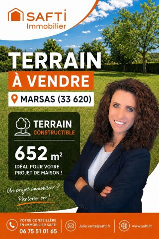  Terrain à vendre 652 m²