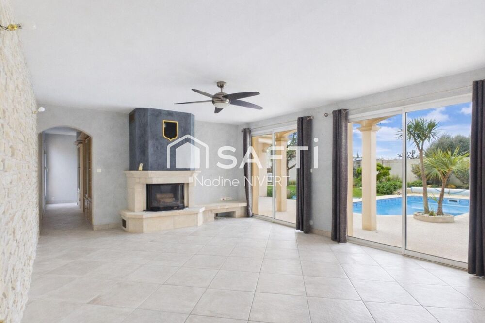 Maison 163 m²,4 chambres,Garage,Piscine,Parcelle 938 m²