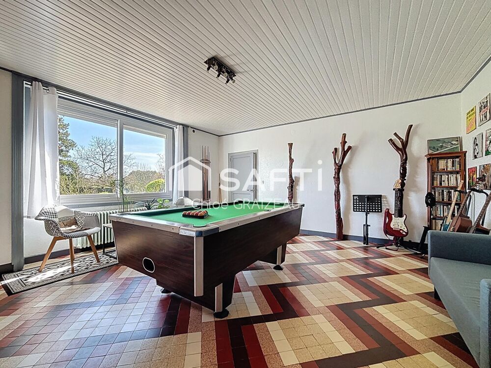 Maison de 217 m² habitables, 5 chambres, dépendances