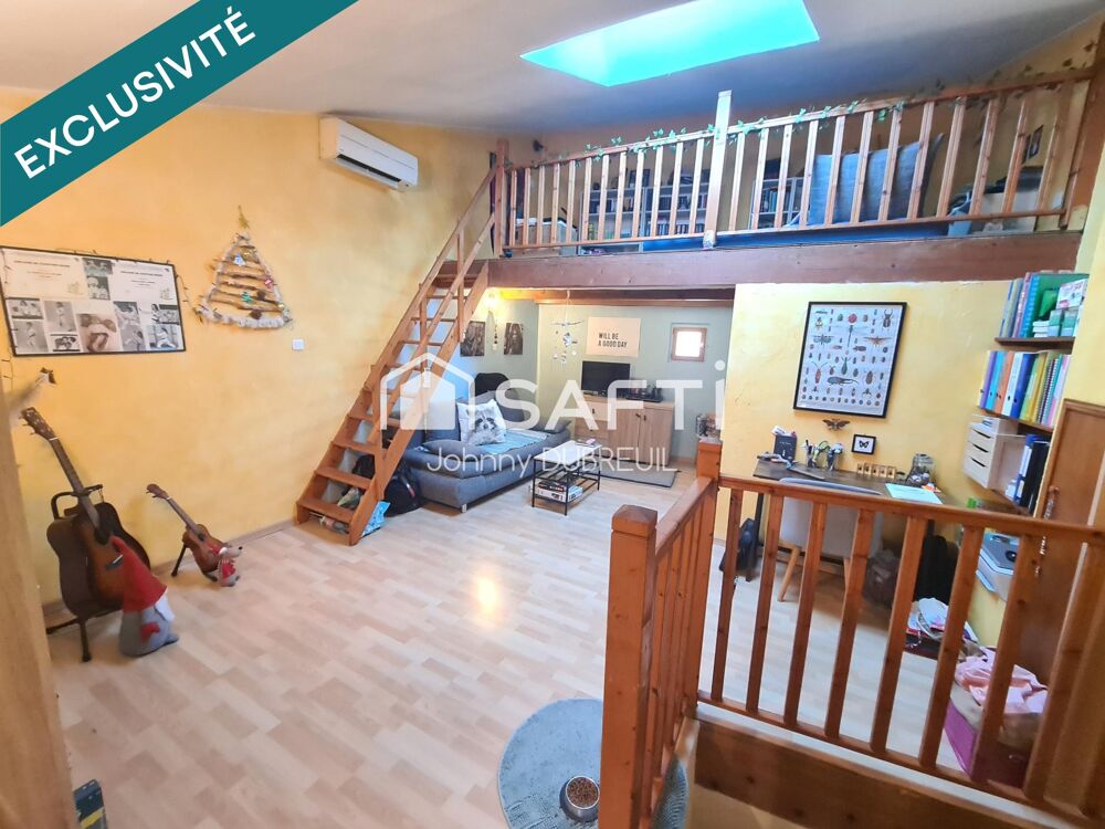 Vente Maison PIGNANS – MAISON DE VILLAGE 164 m², FACADE PIERRE, CLIMATISATION, SUITE PARENTALE, CAVE Pignans