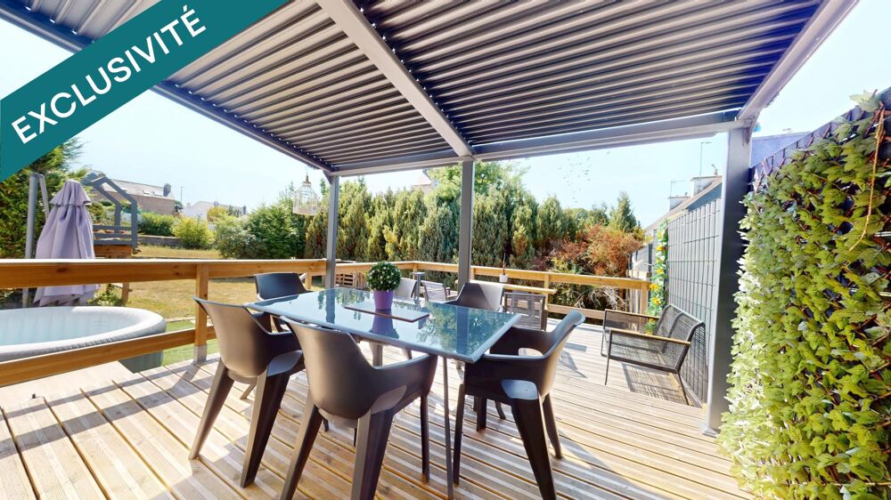 Maison 2 chambres, avec garage et jardin clos de 376 m².