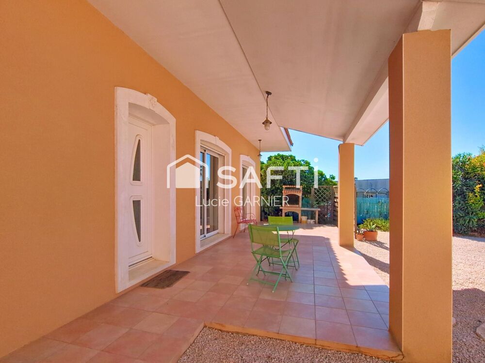 Maison plain-pied avec hangar de 138 m² et jardin