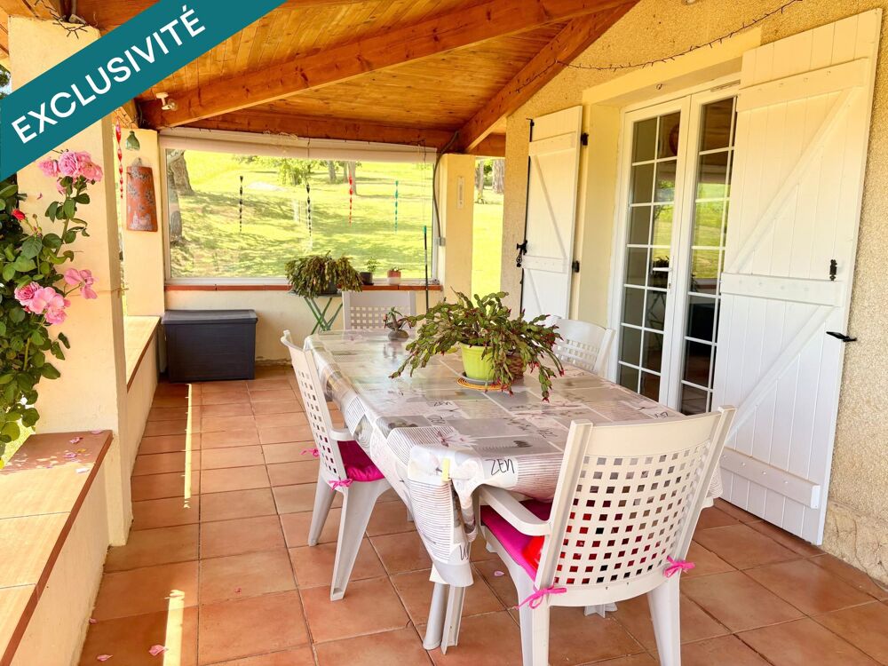 Vente Maison PROPRIÉTÉ EN PIERRE AVEC PISCINE, DÉPENDANCES ET VUE SUR LA VALLÉE DE L'ARRATZ Valence