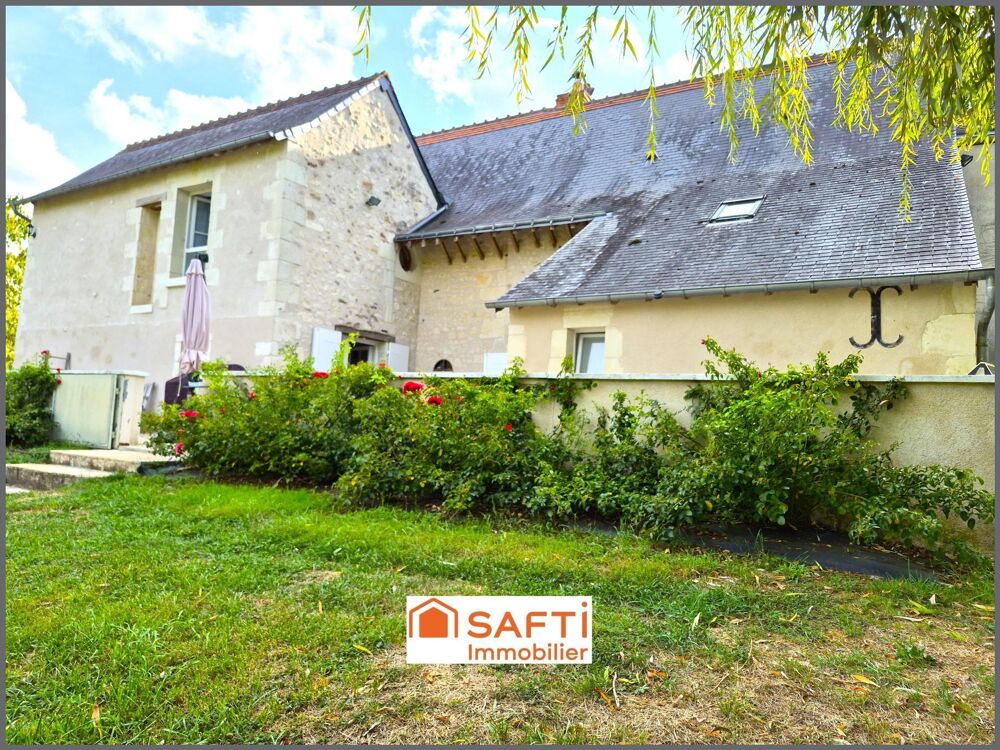 Vente Maison DEMEURE & CACHET 3ch + Cheminée + Parc + Rivière Descartes