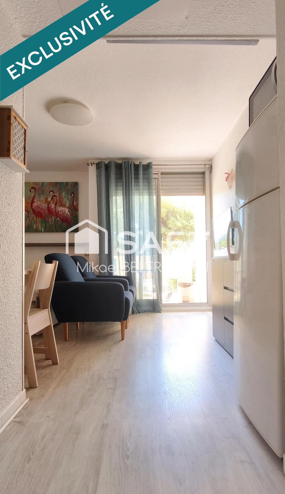 Vente Appartement Balaruc-les-Bains – Studio rénové avec balcon et rentabilité immédiate Balaruc-les-bains