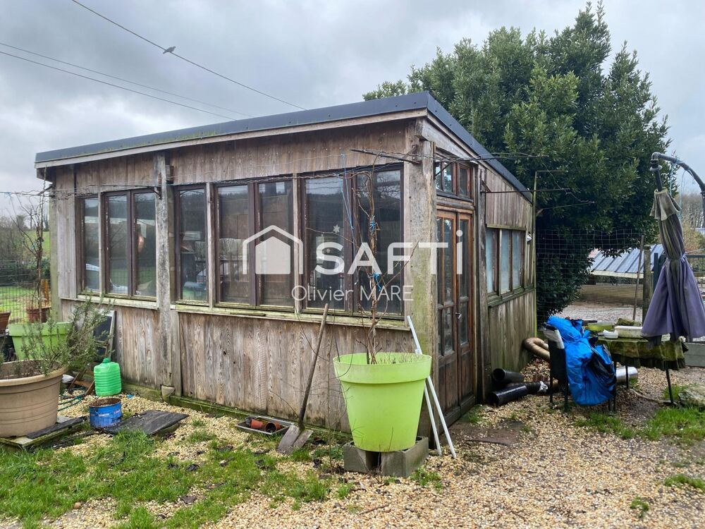 Maison en pierre, 42 m² au sol, terrain 6740 m², Domfront en Poiraie