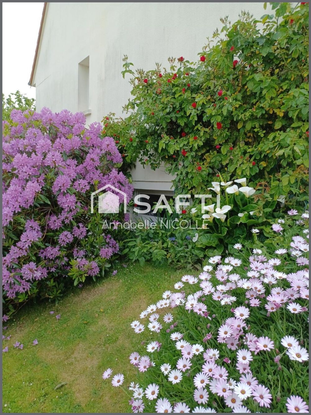 Maison familiale d'environ 123 m2, sur terrain arboré de 573 m2, situé dans un quartier résidentiel de Bayeux (14400)