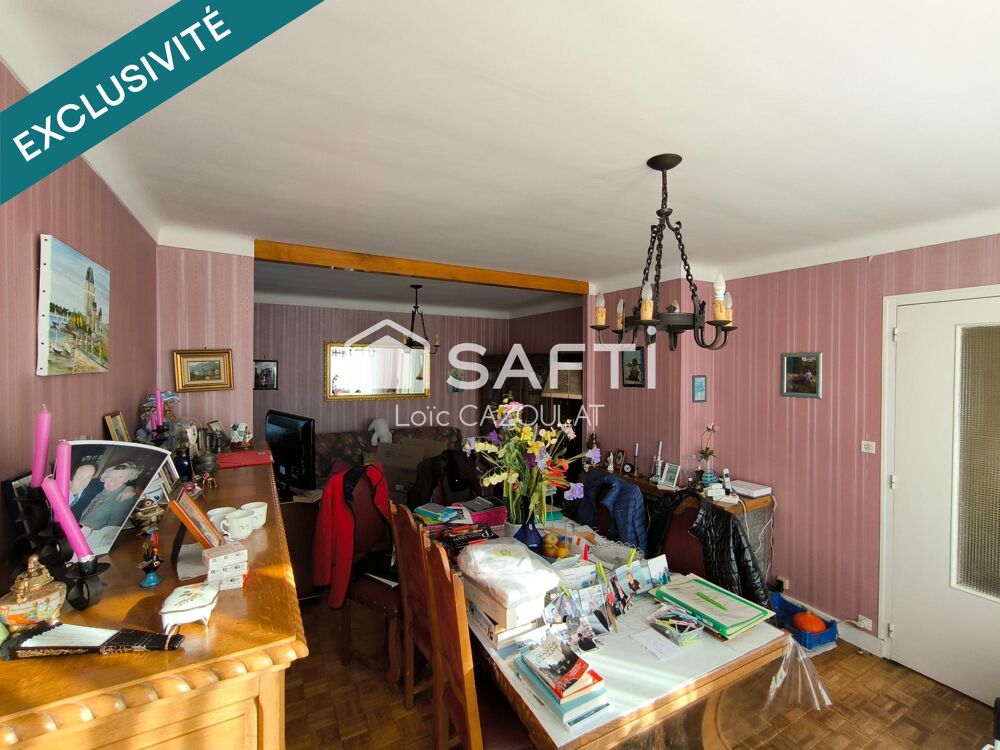 maison 3 pièces 72m² sur sous-sol