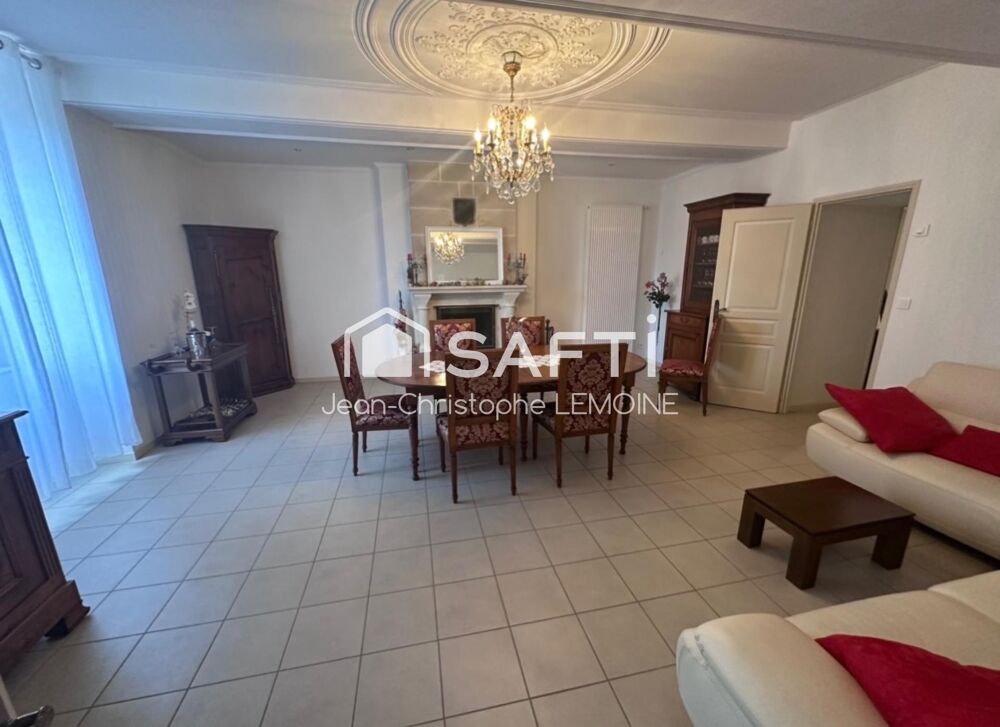 Demeure de caractère du XVIIe siècle  283 m² habitables