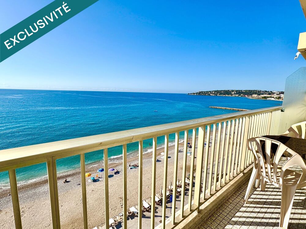 Vente Appartement Studio bord de mer, terrasse et vue panoramique Menton