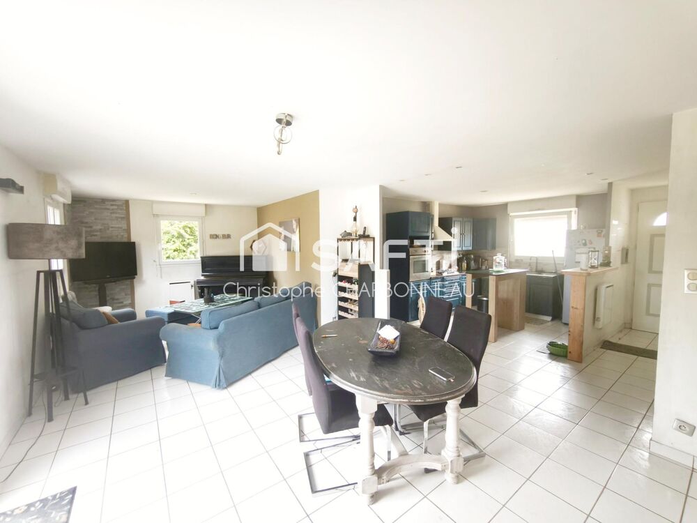 MAISON DE PLAIN PIED EN CAMPAGNE DE MINIAC MORVAN