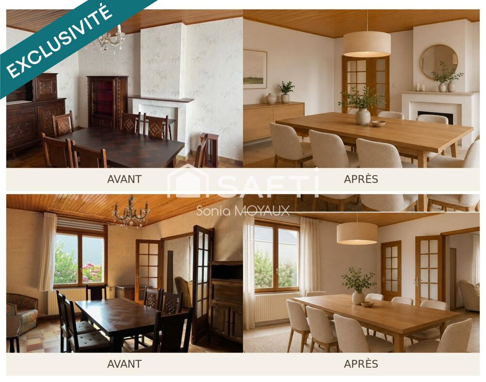 3 CHAMBRES / JARDIN / GARAGE