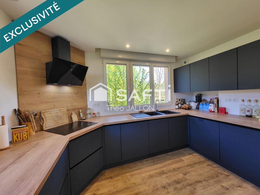 Vente Maison Maison rénovée 150 m² | DPE C | 4 chambres | Sous-sol 100 m² | Terrain 1 000 m² Abbans-dessous