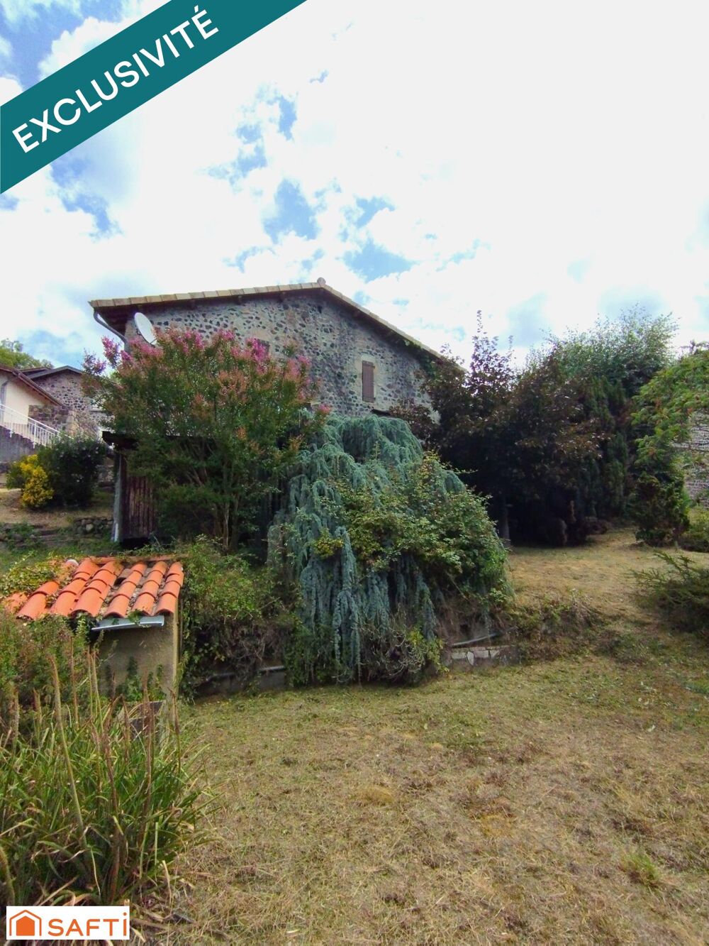 Vente Maison Maison de hameau 143m2, terrain 2815m2, source Accons