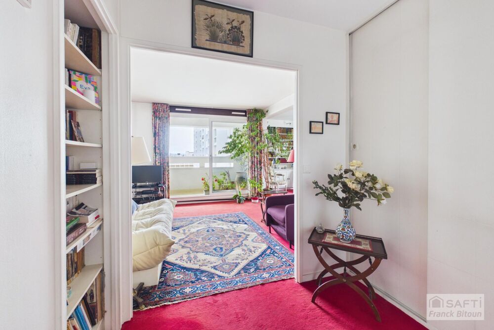 Vente Appartement 4 pièces lumineux en angle avec vue dégagée et loggia. Levallois-perret