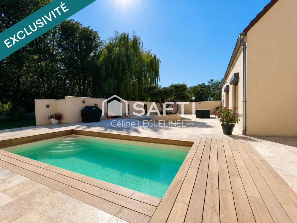 Maison familiale aux portes de Houdan (78) avec piscine