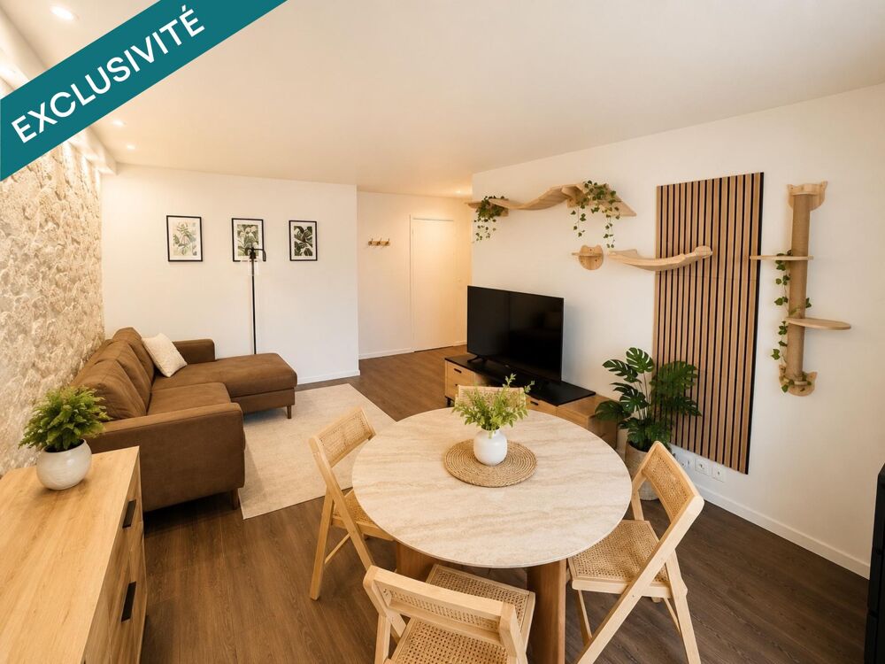 3 pièces avec balcon et parking à 2 min du T12