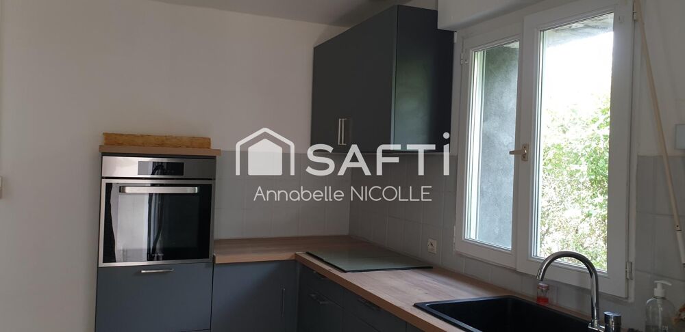 Maison de 70 m2 de plain-pied, au calme, avec 2 chambres, garage, jardin et terrasse, sur terrain de 514 m2 - Pauillac / 185000