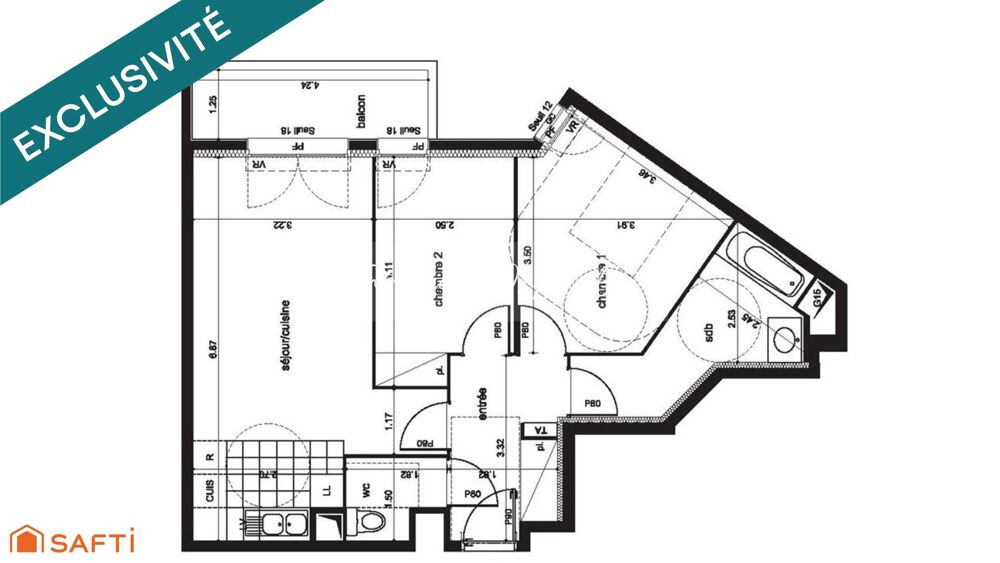 Vente Appartement 2015,Autonomie totale,10 min à pied gare Rambouillet Rambouillet